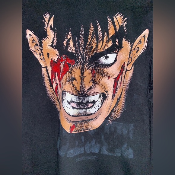 Berserk Anime Tee L 1/1 Demon Forbids Bootleg UNI Manga JP​​ - Picture 5 of 8
